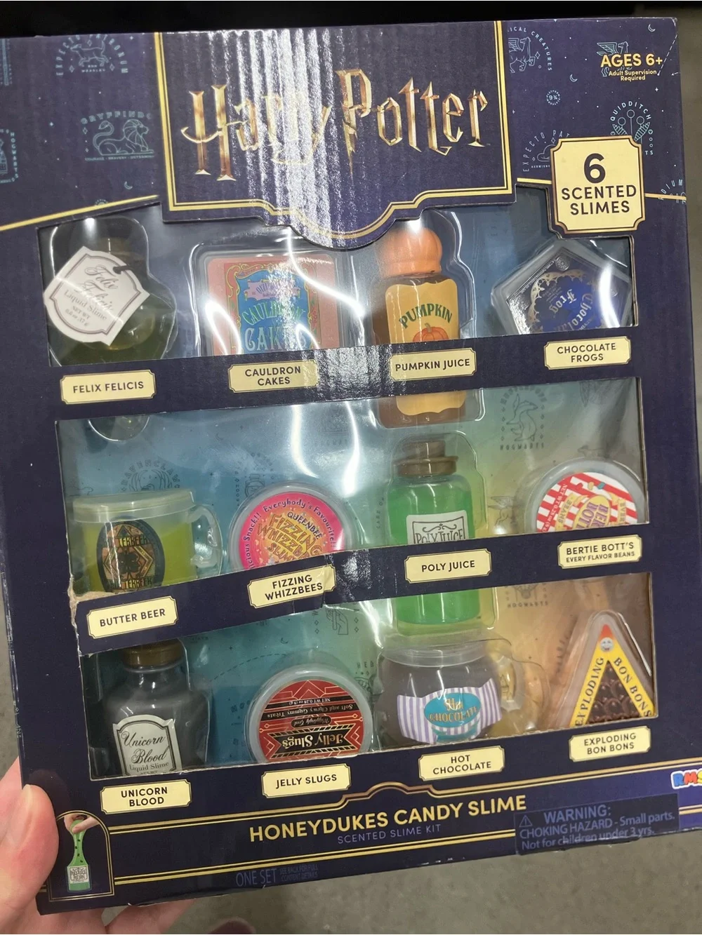 Harry Potter Honeydukes Candy Scented Slime Kit — Multi-Color